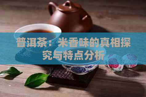 普洱茶：米香味的真相探究与特点分析