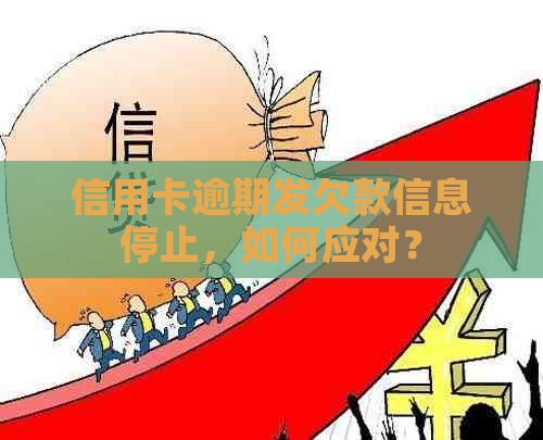 信用卡逾期发欠款信息停止，如何应对？