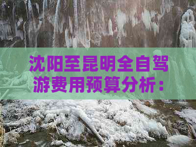 沈阳至昆明全自驾游费用预算分析：油费、过路费、住宿等全面指南