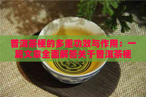 普洱茶梗的多重功效与作用：一篇文章全面解答关于普洱茶梗的所有疑问