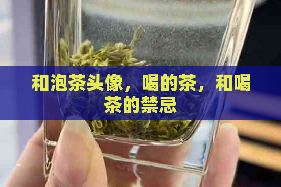 和泡茶头像，喝的茶，和喝茶的禁忌