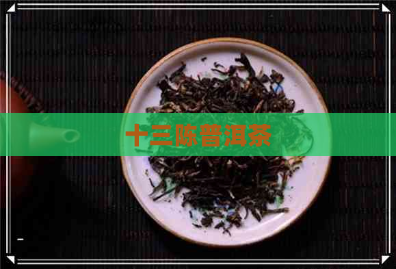 十三陈普洱茶