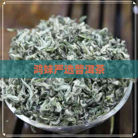 鸿妹严选普洱茶