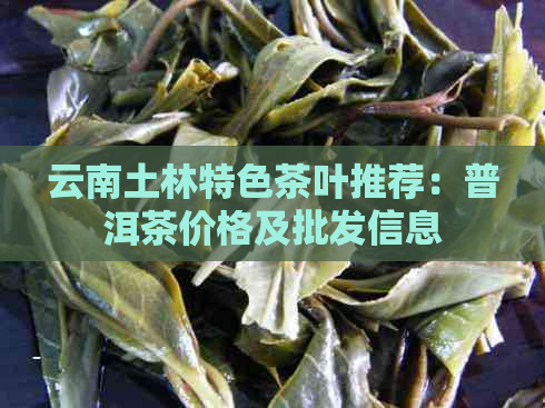 云南土林特色茶叶推荐：普洱茶价格及批发信息