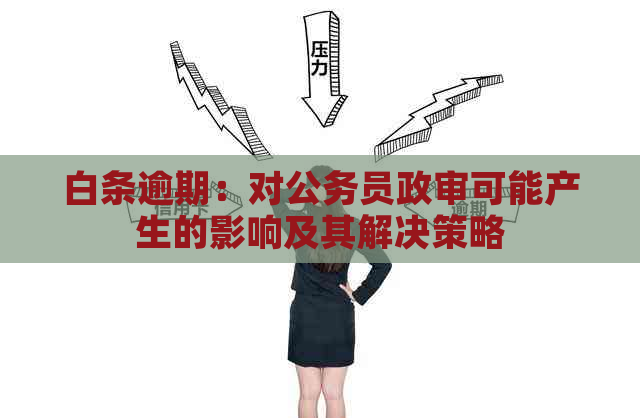 白条逾期：对公务员政审可能产生的影响及其解决策略