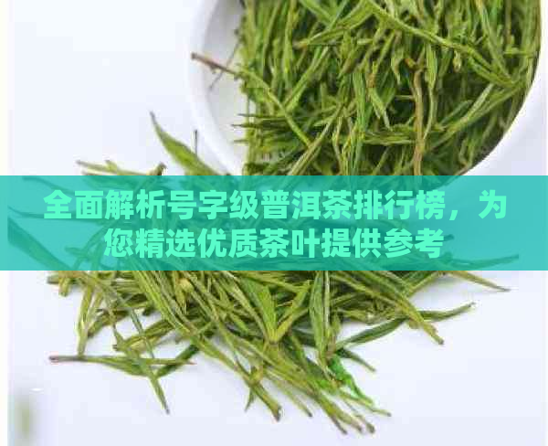 全面解析号字级普洱茶排行榜，为您精选优质茶叶提供参考