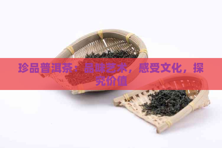 珍品普洱茶：品味艺术，感受文化，探究价值