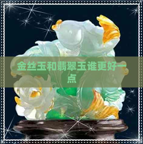 金丝玉和翡翠玉谁更好一点