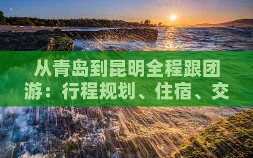 从青岛到昆明全程跟团游：行程规划、住宿、交通、景点一网打尽的实用指南