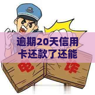 逾期20天信用卡还款了还能用吗