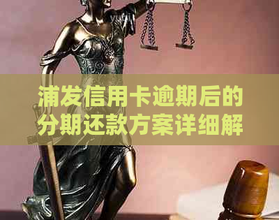 浦发信用卡逾期后的分期还款方案详细解析，最多可分多少期？