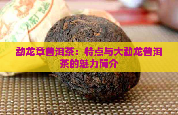 勐龙章普洱茶：特点与大勐龙普洱茶的魅力简介