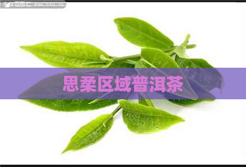 思柔区域普洱茶