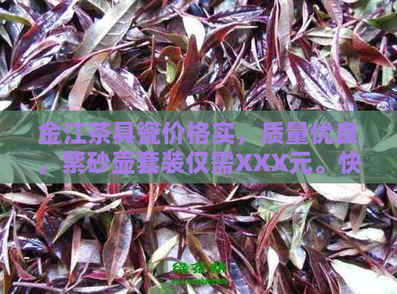 金江茶具瓷价格实，质量优良，紫砂壶套装仅需XXX元。快来选购吧！