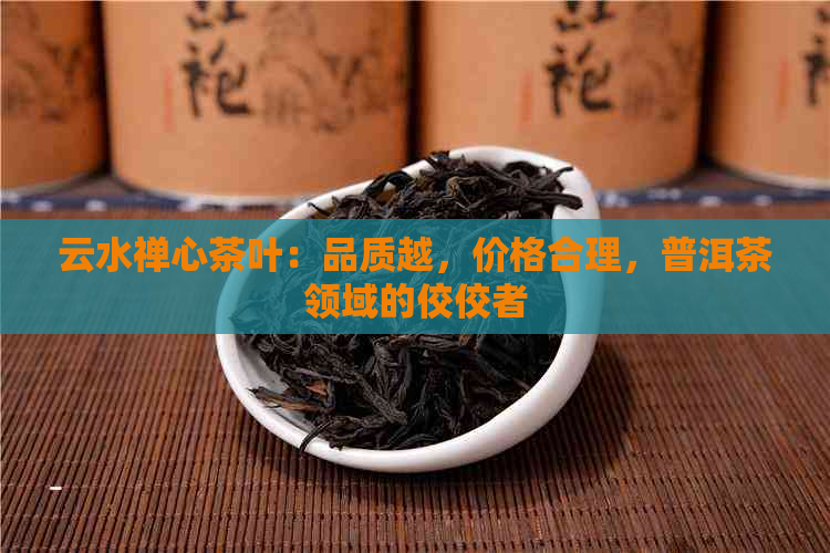 云水禅心茶叶：品质越，价格合理，普洱茶领域的佼佼者