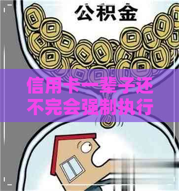 信用卡一辈子还不完会强制执行一辈子