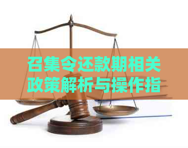 召集令还款期相关政策解析与操作指南，如何进行期还款？