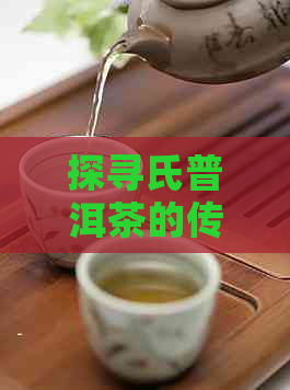 探寻氏普洱茶的传承之路：一位当代茶艺大师的成长历程