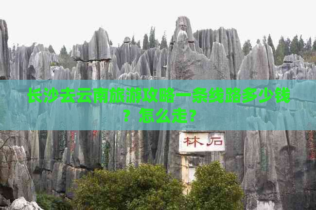 长沙去云南旅游攻略一条线路多少钱？怎么走？