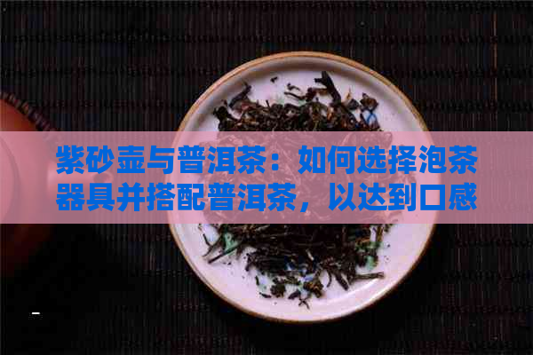 紫砂壶与普洱茶：如何选择泡茶器具并搭配普洱茶，以达到口感？