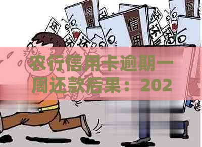 农行信用卡逾期一周还款后果：2020新法规与期还款详解