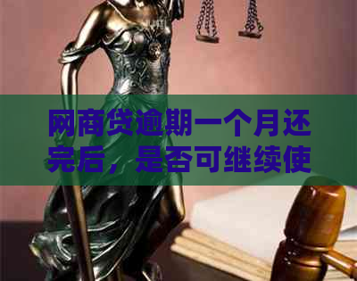 网商贷逾期一个月还完后，是否可继续使用？会受到影响吗？