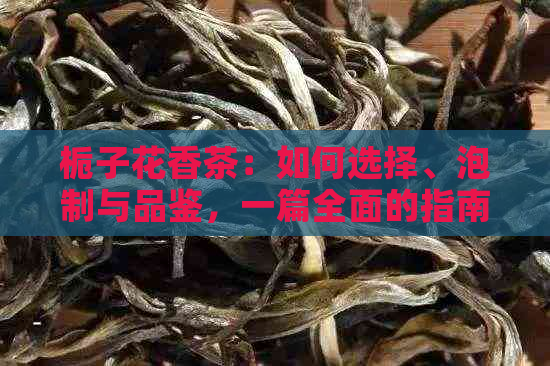 栀子花香茶：如何选择、泡制与品鉴，一篇全面的指南