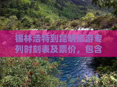 锡林浩特到昆明旅游专列时刻表及票价，包含列车信息。