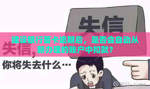 建设银行蓄卡逾期后，是否会自动从新办理的账户中扣款？