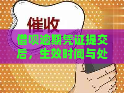 借呗逾期凭证提交后，生效时间与处理建议全解析，你想知道的都在这里！