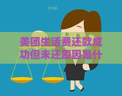 美团生活费还款成功但未还原因是什么？