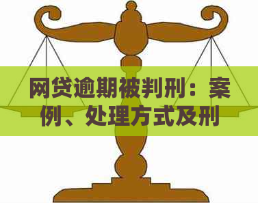 网贷逾期被判刑：案例、处理方式及刑期深度解析