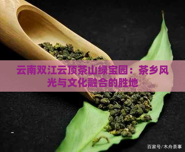 云南双江云顶茶山绿宝园：茶乡风光与文化融合的胜地