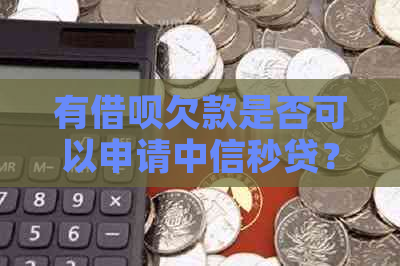 有借呗欠款是否可以申请中信秒贷？安全可靠吗？