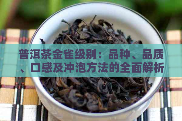 普洱茶金雀级别：品种、品质、口感及冲泡方法的全面解析