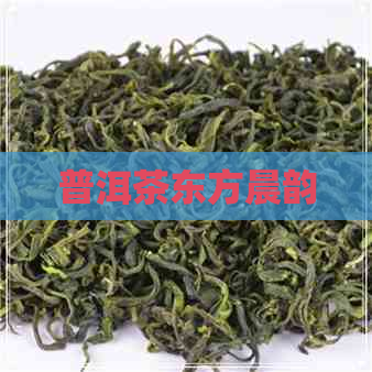 普洱茶东方晨韵