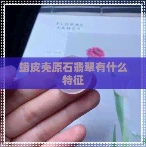 蜡皮壳原石翡翠有什么特征