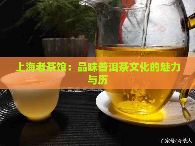 上海老茶馆：品味普洱茶文化的魅力与历