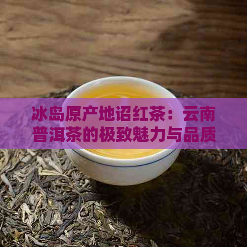 冰岛原产地诏红茶：云南普洱茶的极致魅力与品质体验