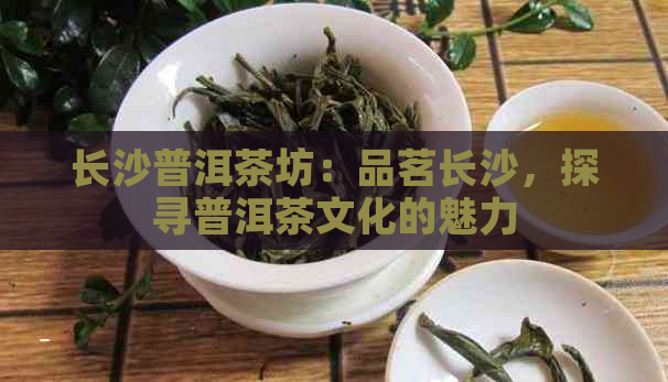 长沙普洱茶坊：品茗长沙，探寻普洱茶文化的魅力