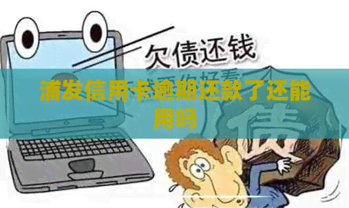 浦发信用卡逾期还款了还能用吗