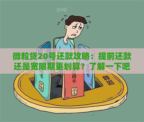 微粒贷20号还款攻略：提前还款还是宽限期更划算？了解一下吧！