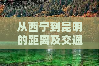 从西宁到昆明的距离及交通方式全面解析