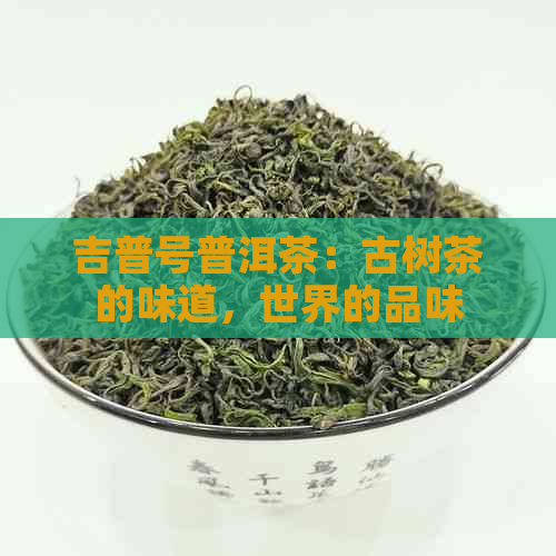 吉普号普洱茶：古树茶的味道，世界的品味