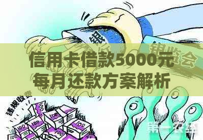 信用卡借款5000元每月还款方案解析：如何制定合理的还款计划？