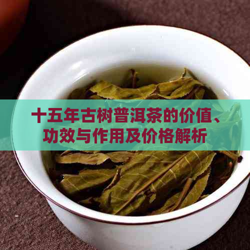 十五年古树普洱茶的价值、功效与作用及价格解析