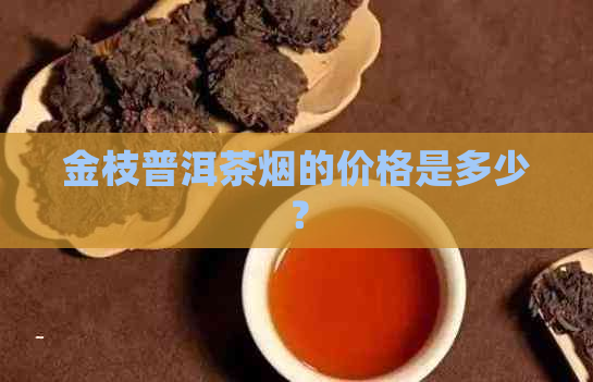 金枝普洱茶烟的价格是多少？