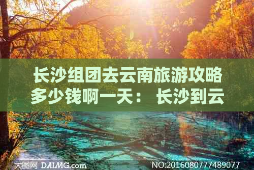 长沙组团去云南旅游攻略多少钱啊一天： 长沙到云南跟团游费用全解析