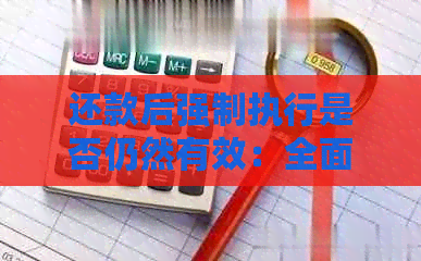 还款后强制执行是否仍然有效：全面解析可能影响因素