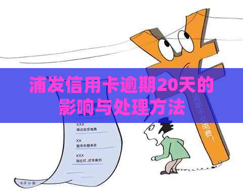 浦发信用卡逾期20天的影响与处理方法